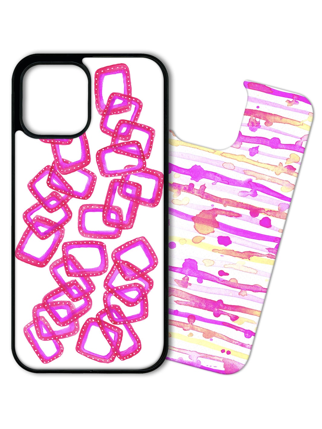 Phone Case Set Love Pink