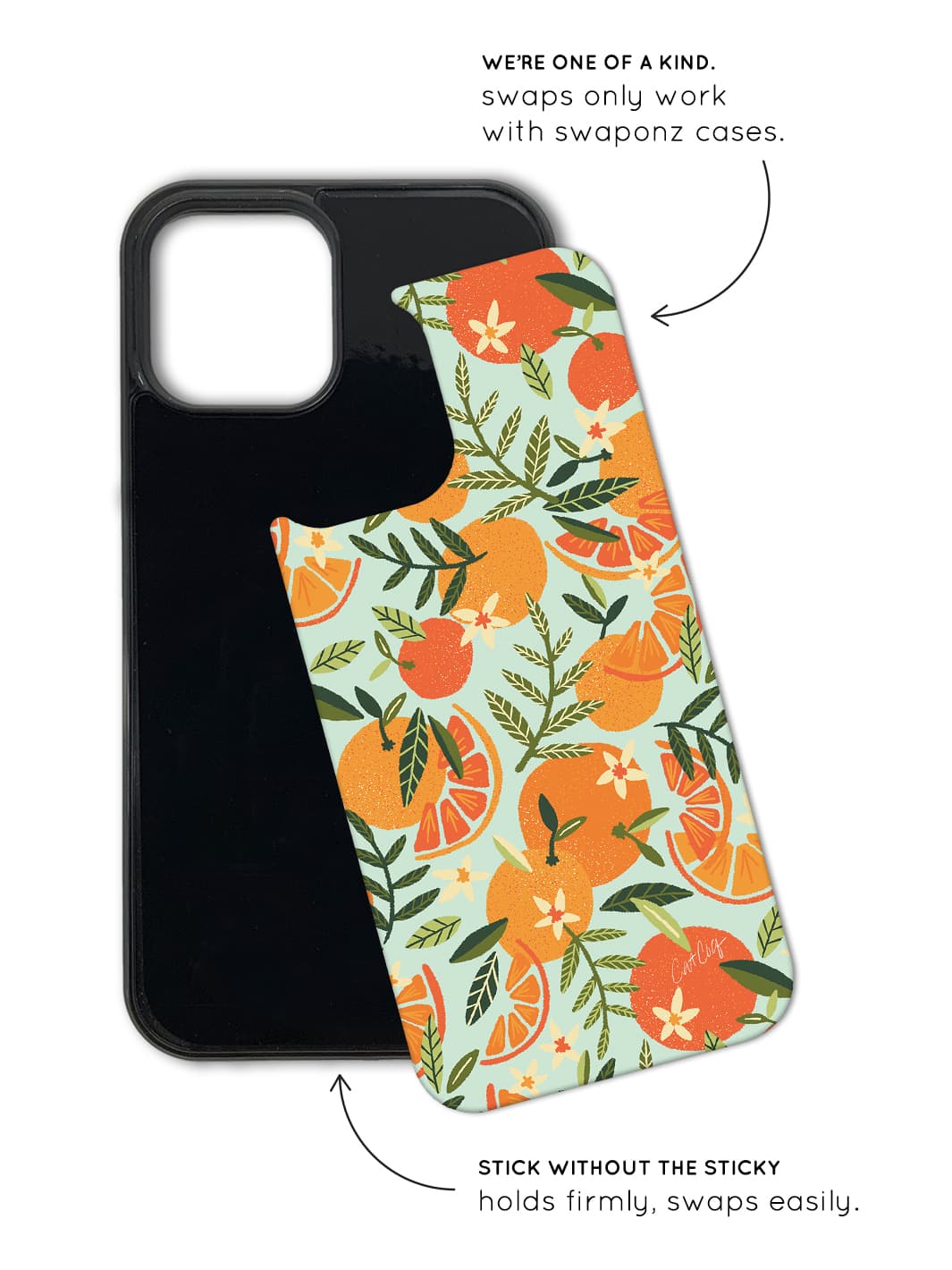 Phone Case Set - Fruits Florals