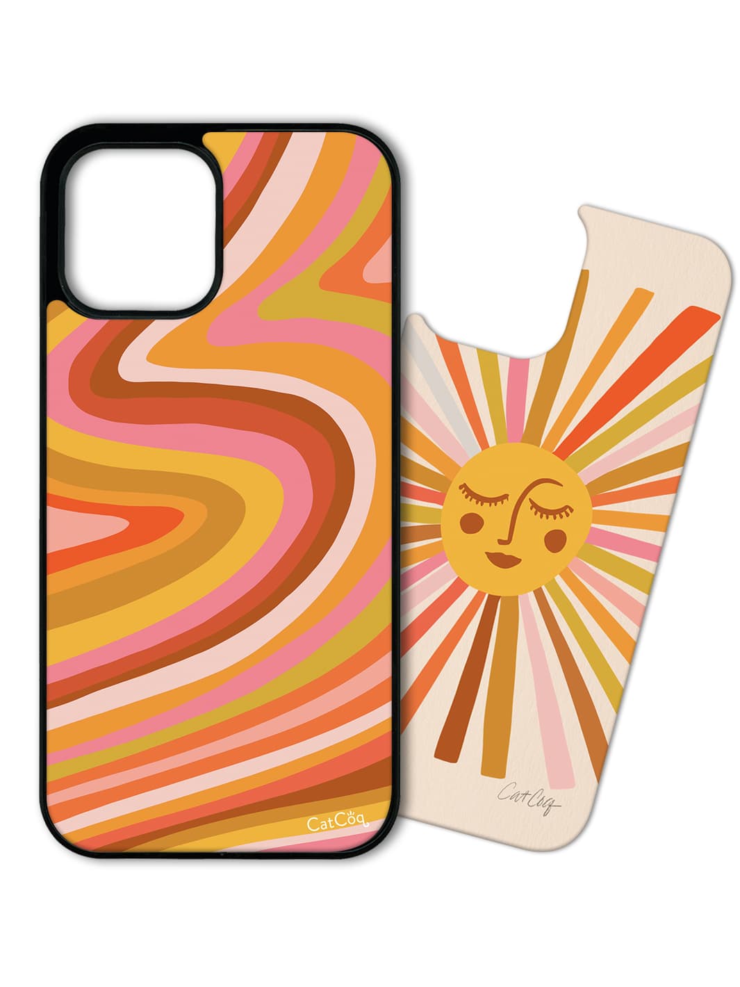 Phone Case Set - Retro Sunshine