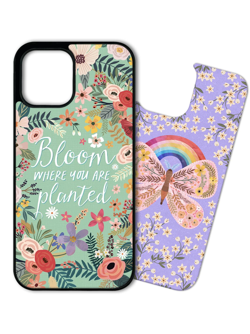 Phone Case Set - Positive Garden