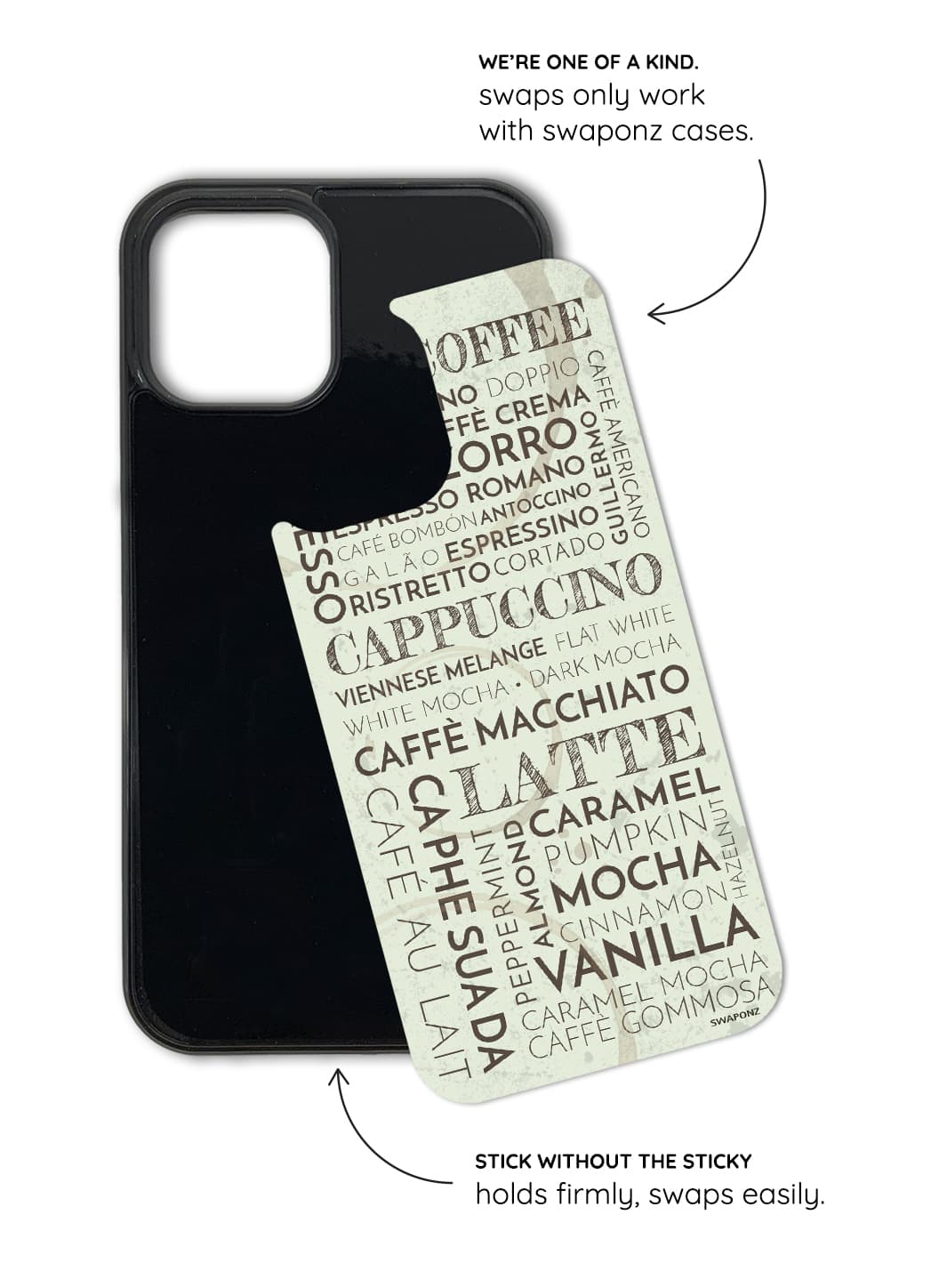 Phone Case Set - Coffee