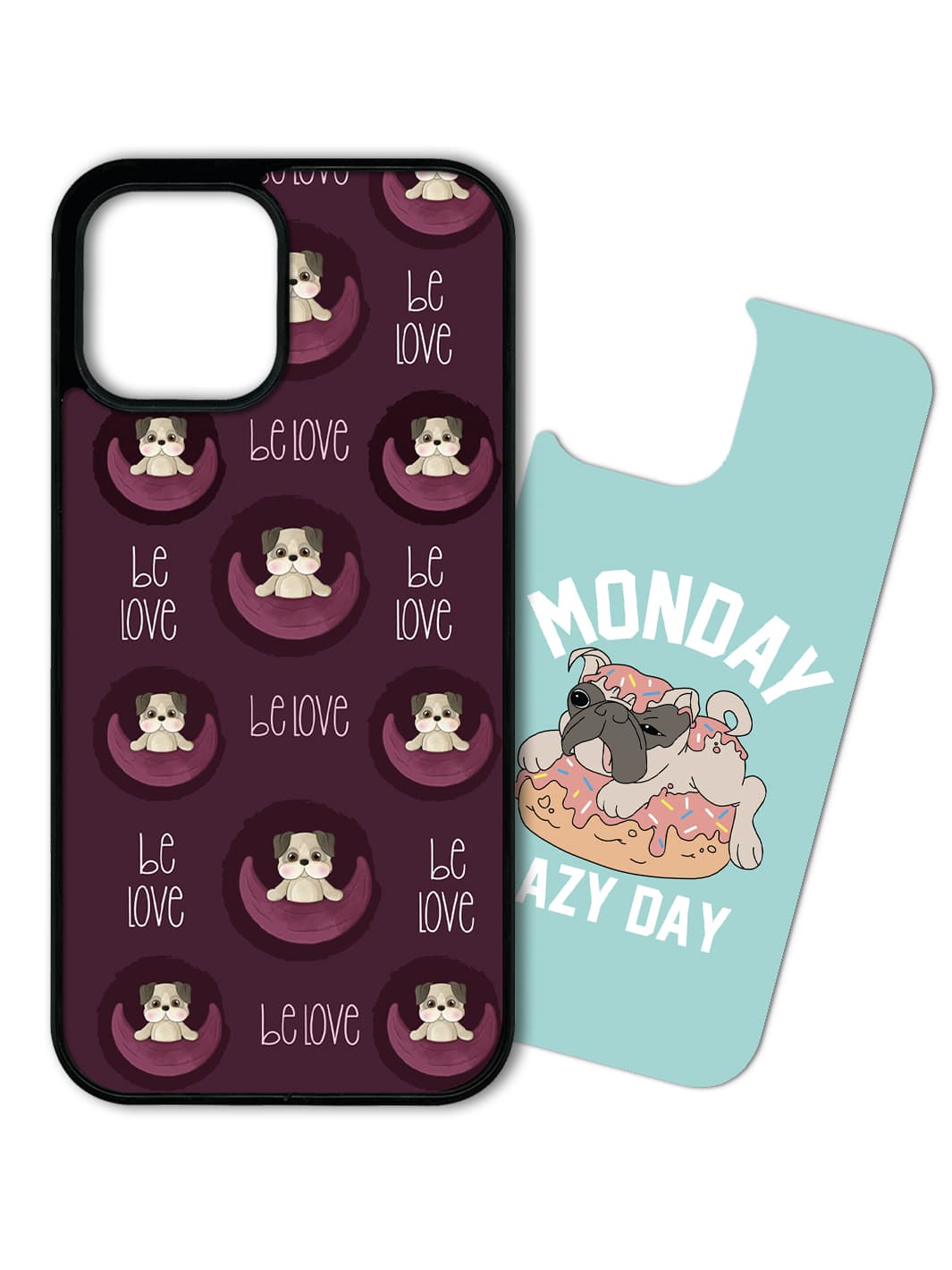 Phone Case Set Lazy Dog