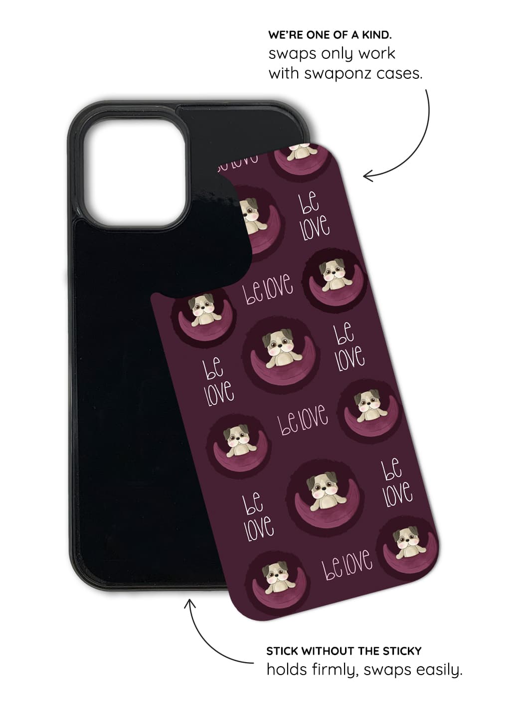 Phone Case Set - Lazy Dog