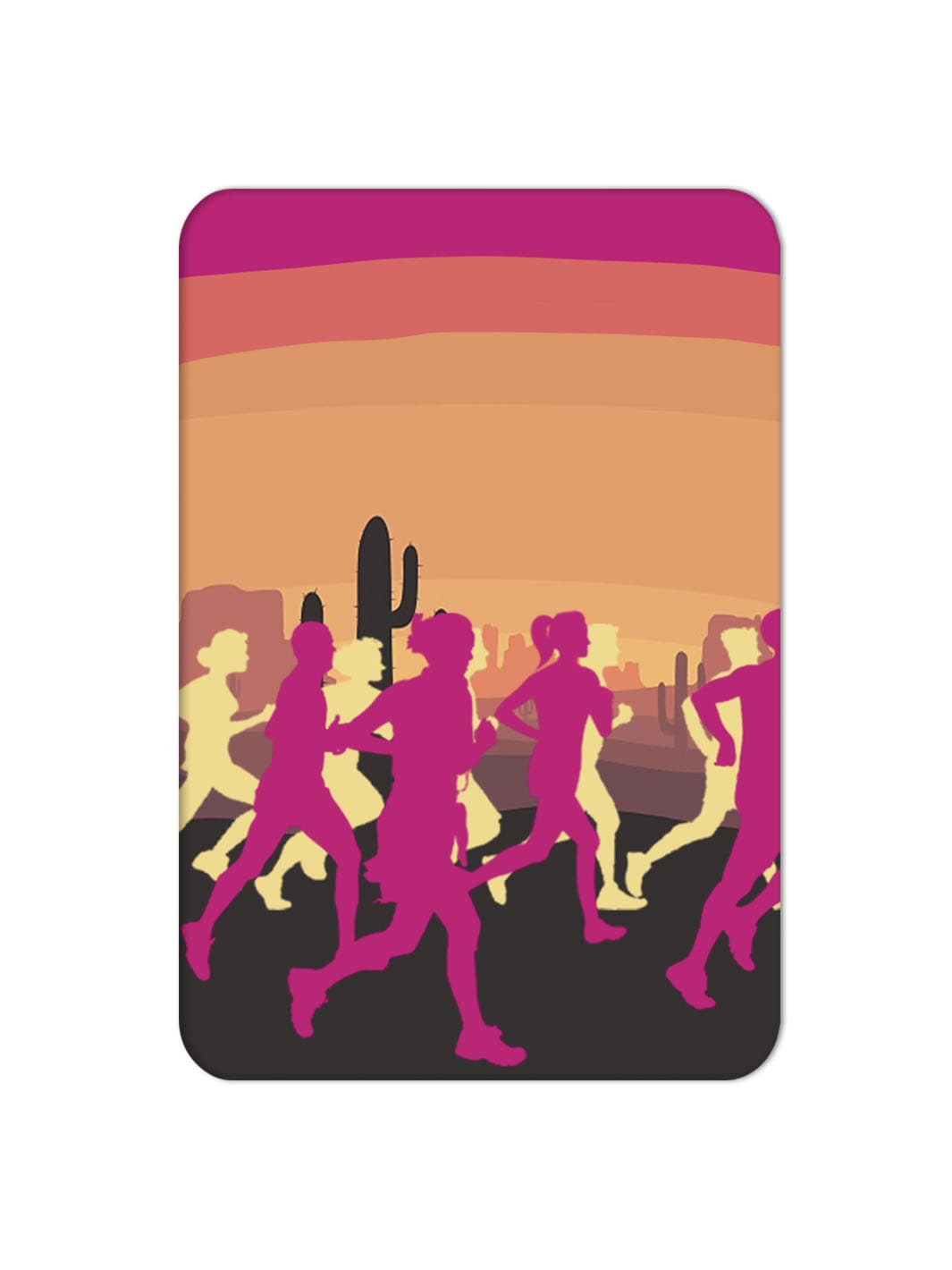 Bag Tag Set - Desert Running