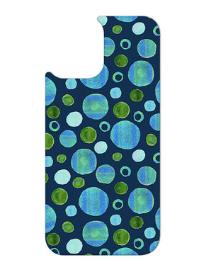 Phone Case Set - Bubbly Blue