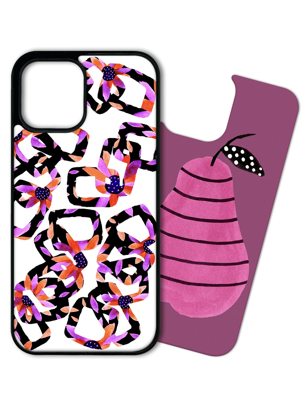 Phone Case Set - Fruity Pink
