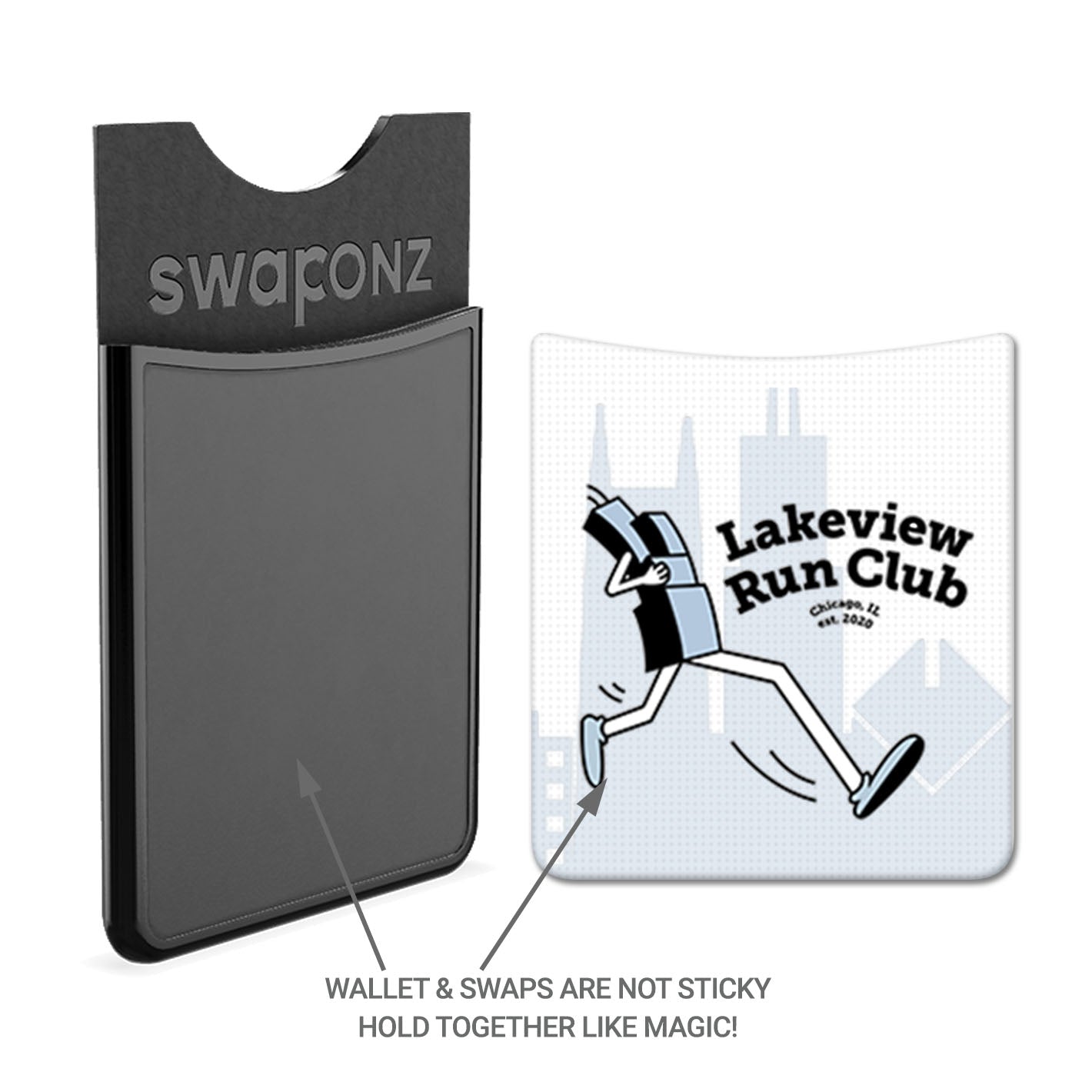Phone Wallet Set - Lakeview Run Club 2