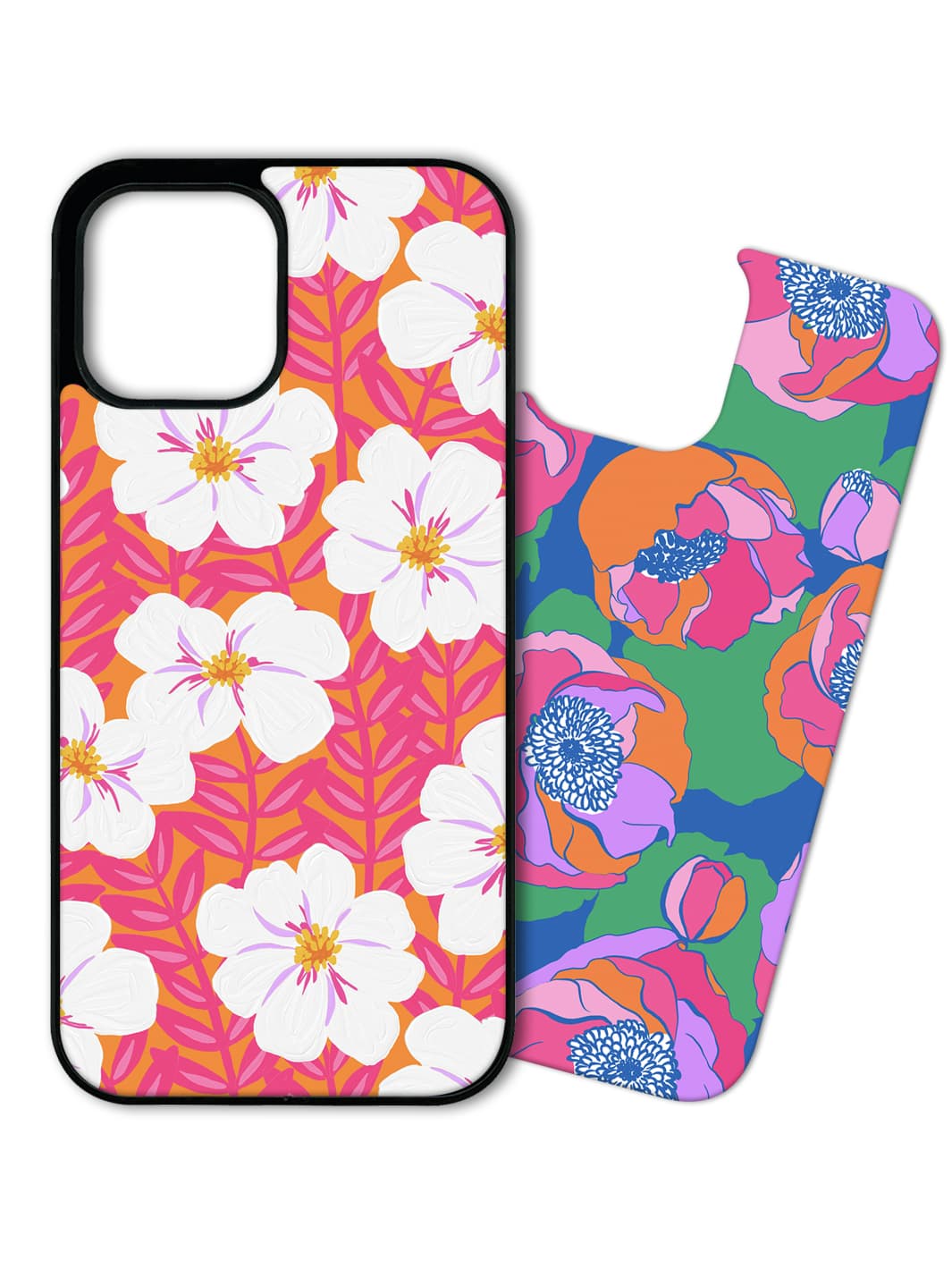 Phone Case Set - Vivid Florals