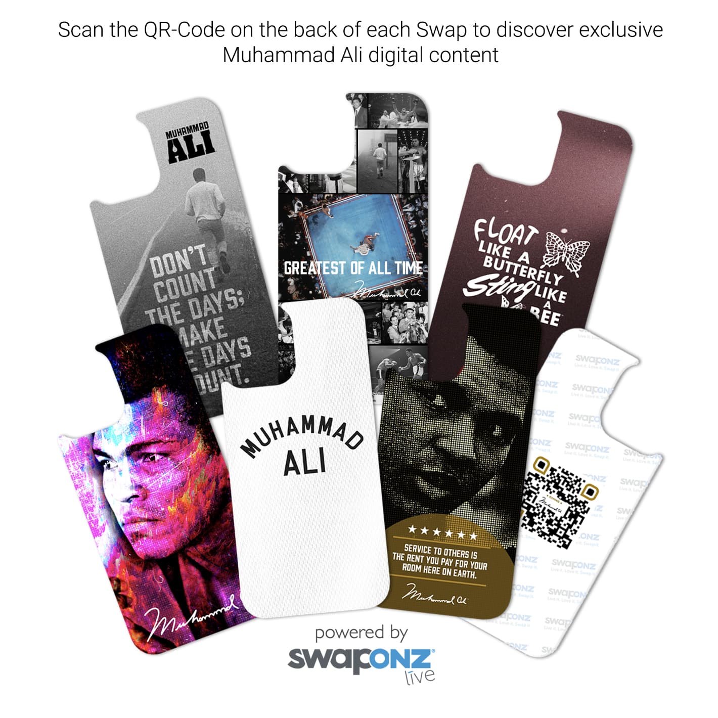 Phone Case Set - Muhammad Ali