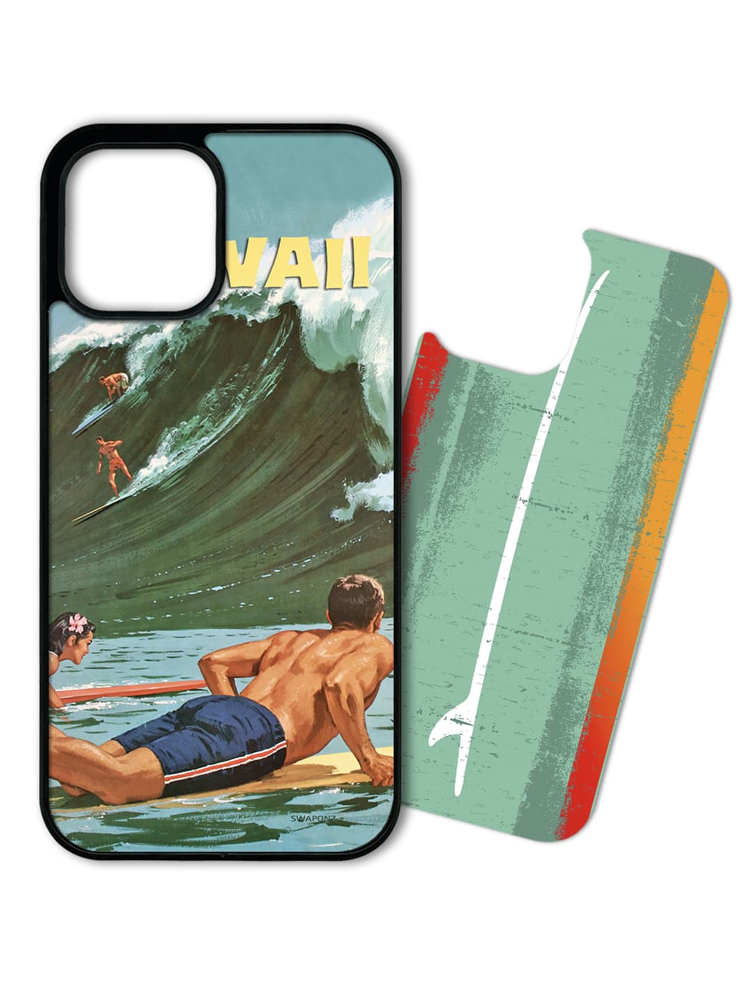 Phone Case Set - Surfing