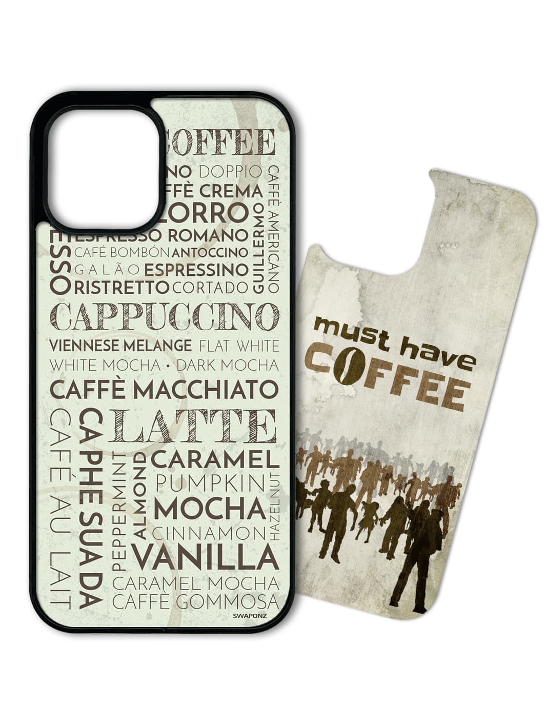 Phone Case Set - Coffee
