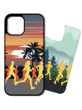 Phone Case Set - Beach Running