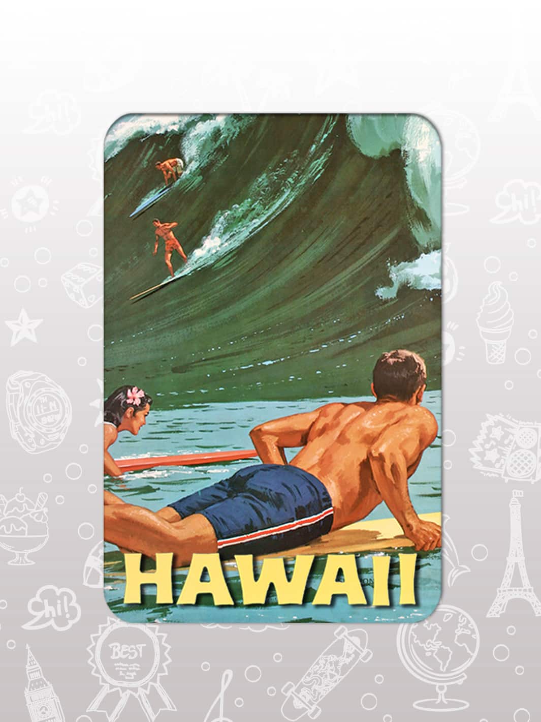 Bag Tag Swap Pack - Surf 2