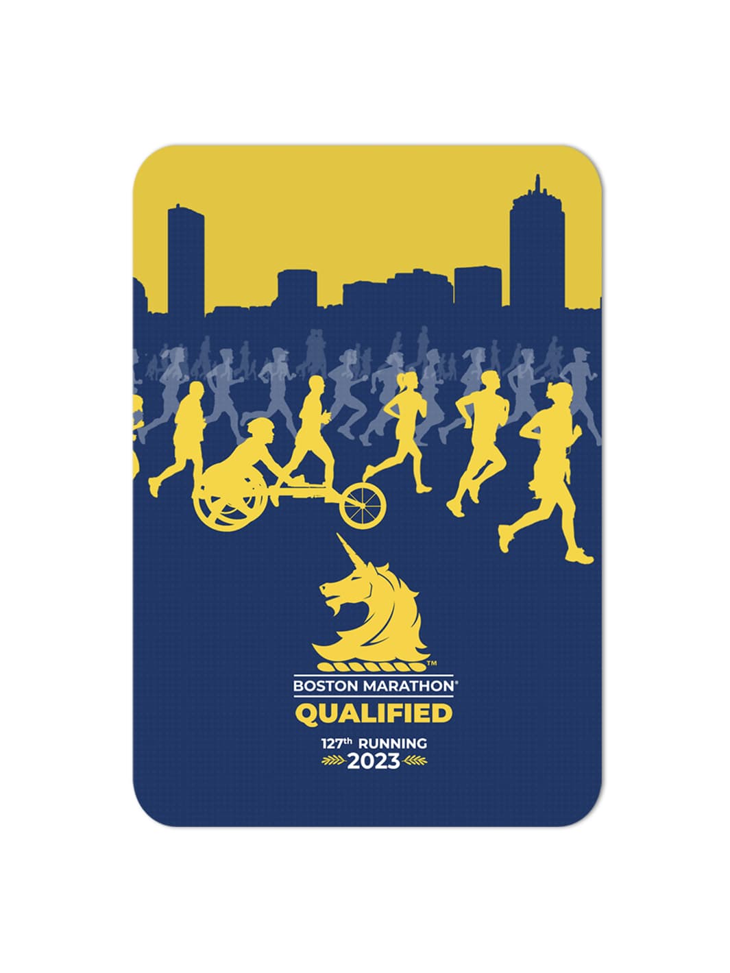 Bag Tag Set - Boston Marathon® Qualified 2