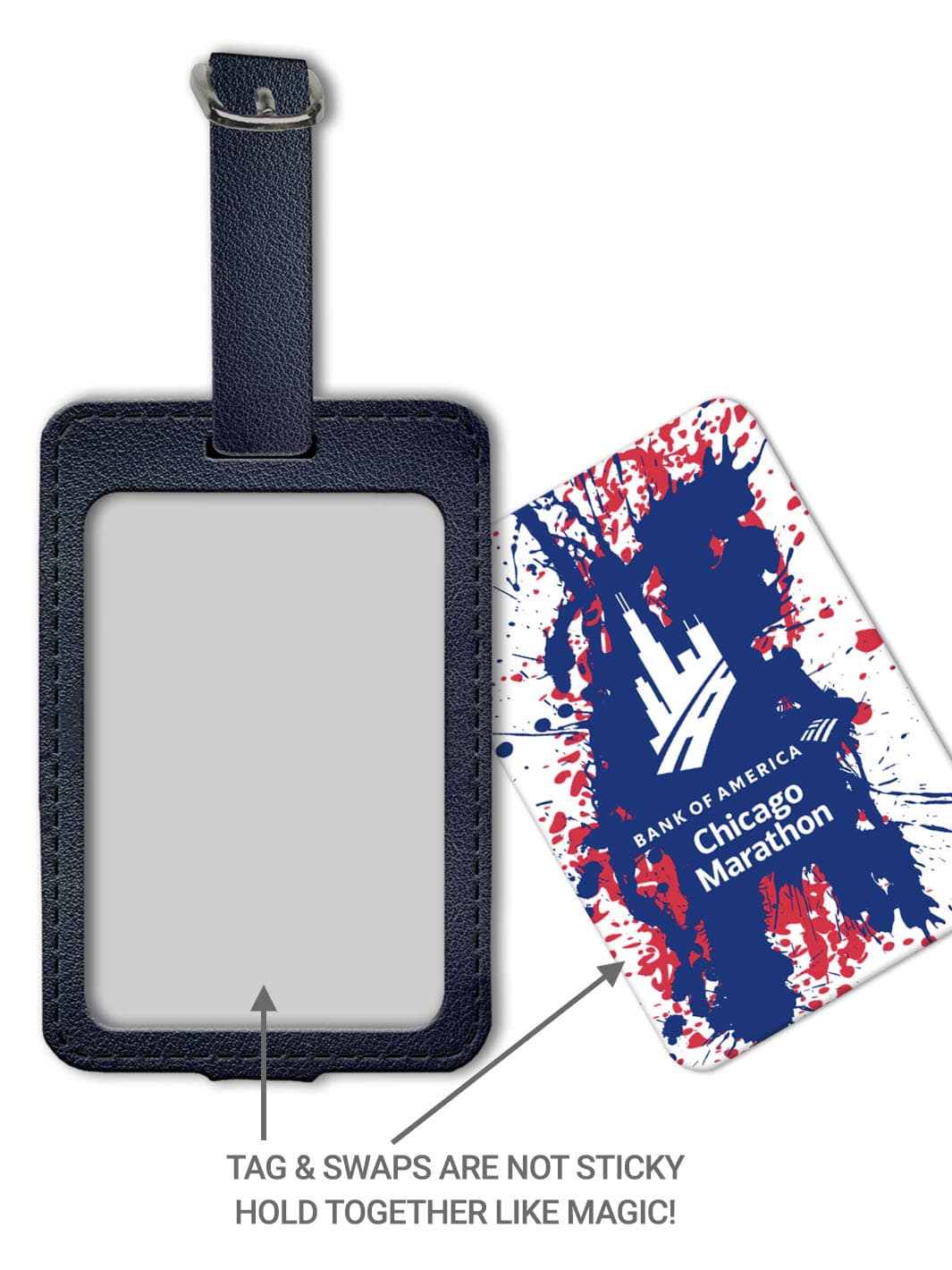 Bag Tag Set - Bank of America Chicago Marathon 3