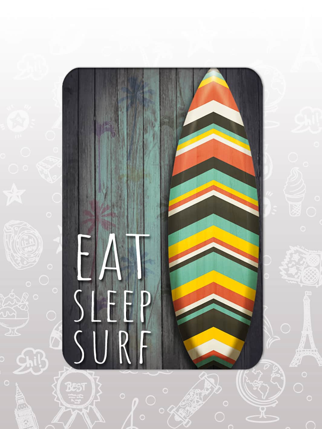 Bag Tag Swap Pack - Surf 2