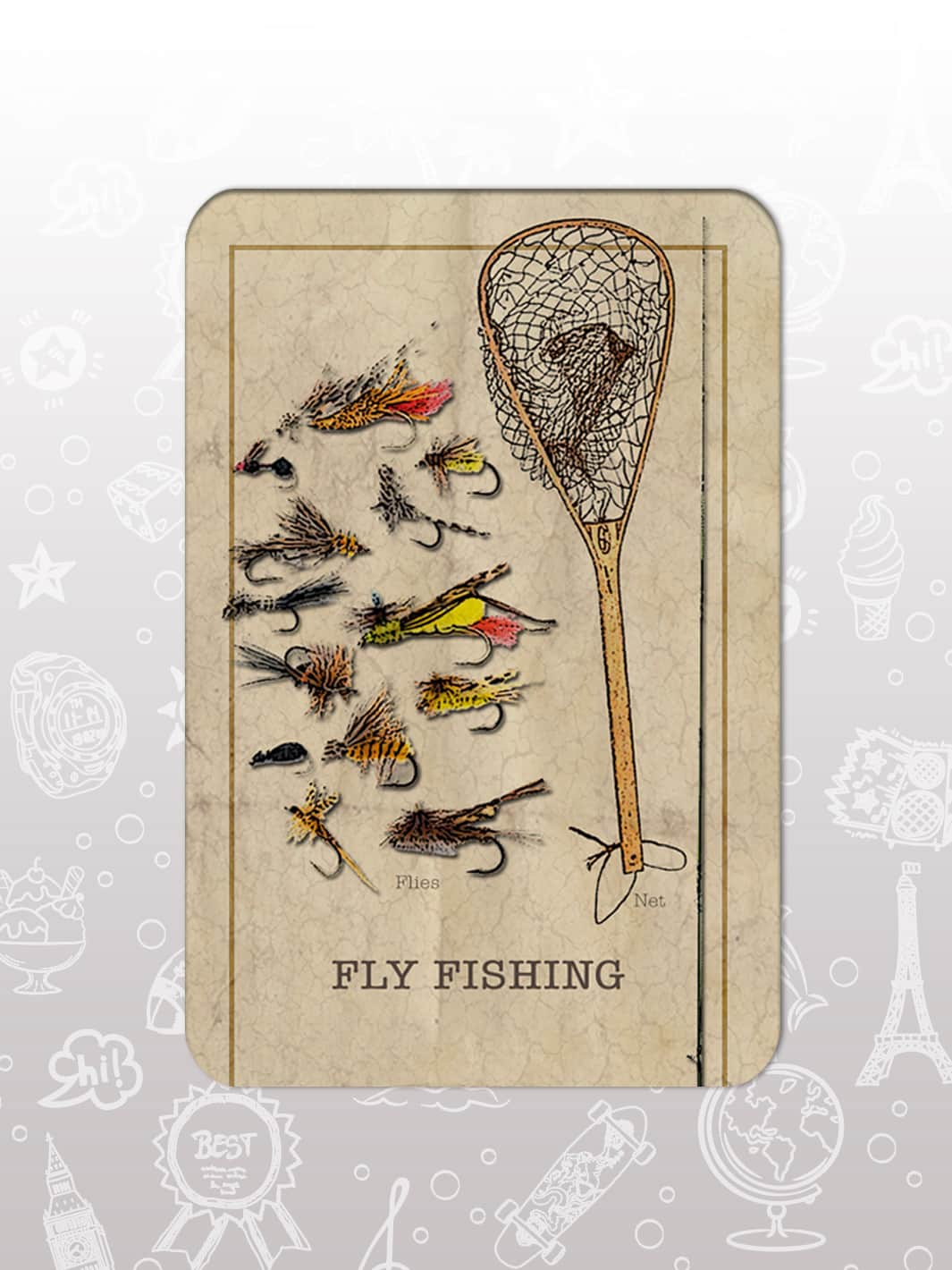 Bag Tag Swap Pack - Fly Fishing