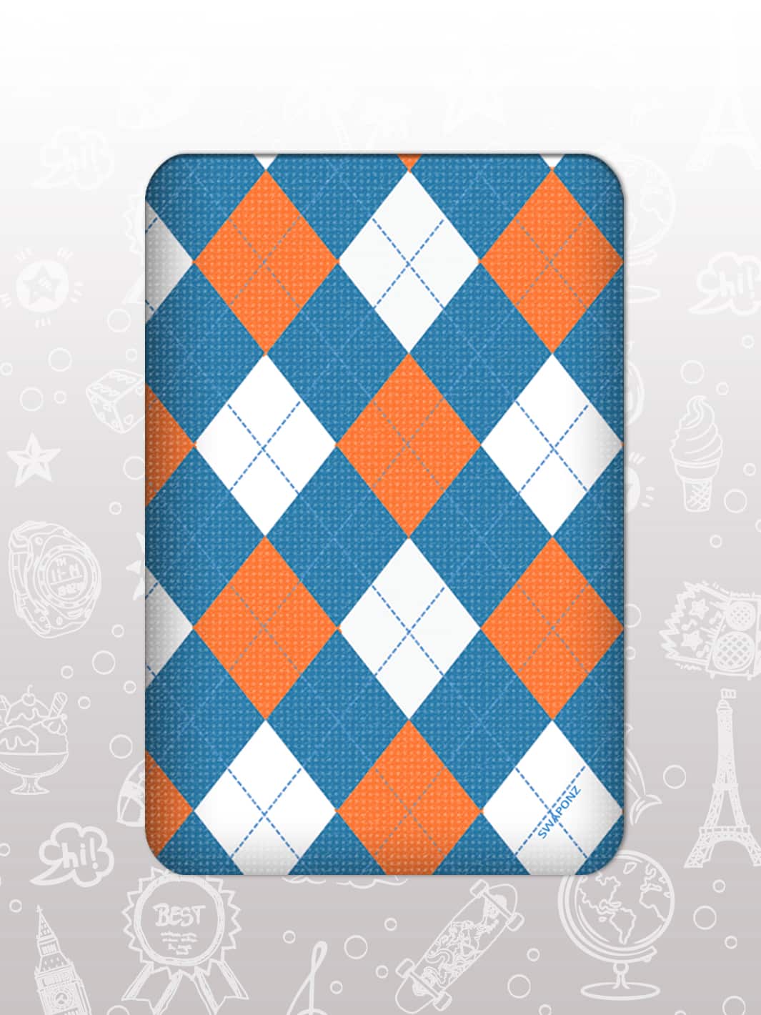 Bag Tag Set - Argyle 2
