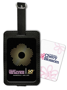 Bag Tag Set - Credit Union Cherry Blossom 10M 50th - 1