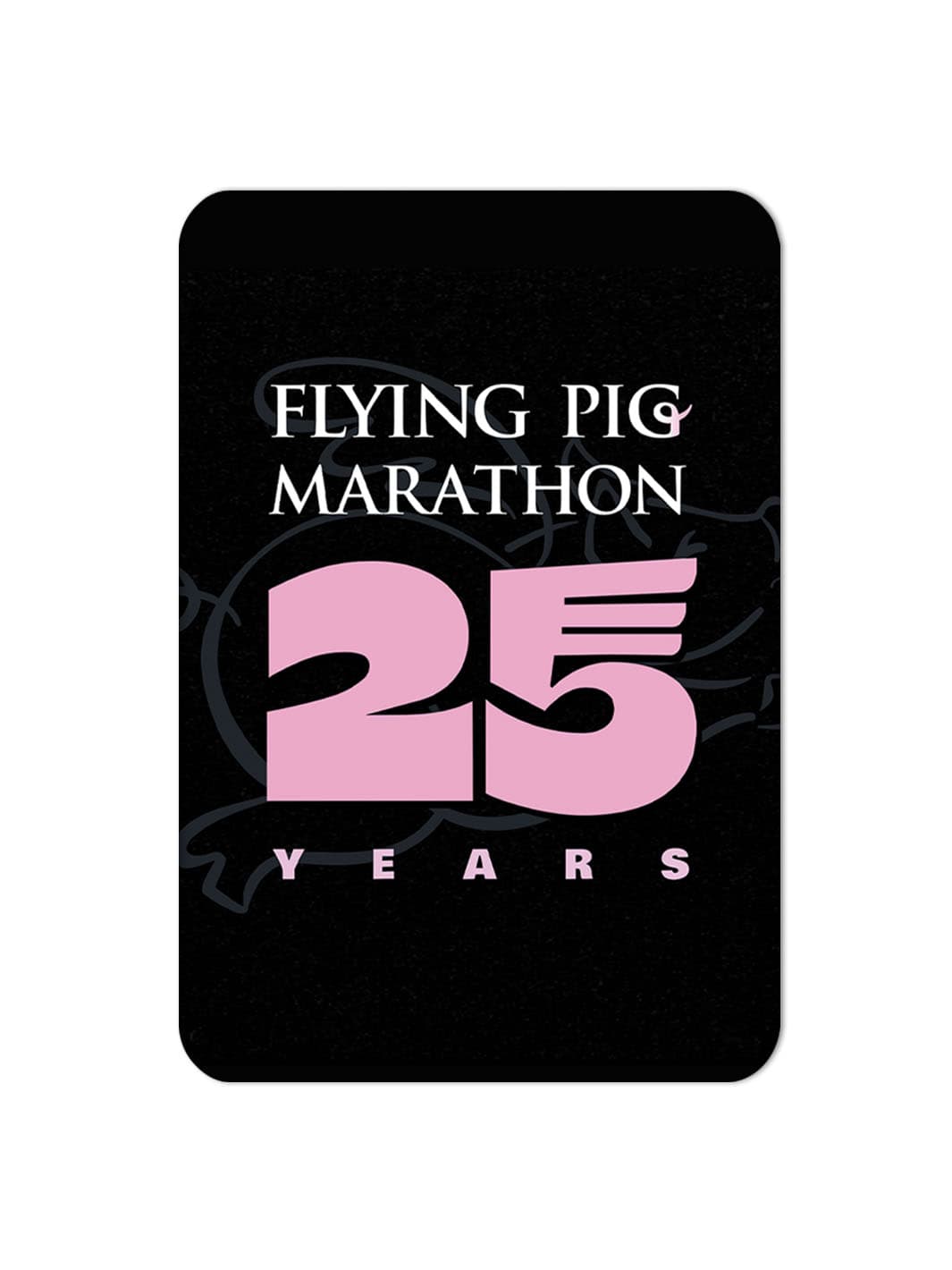 Bag Tag Set - Flying Pig Marathon 25th 1