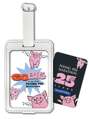 Bag Tag Set - Flying Pig Marathon 25th 2