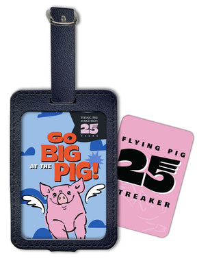 Bag Tag Set - Flying Pig Marathon 25th 3