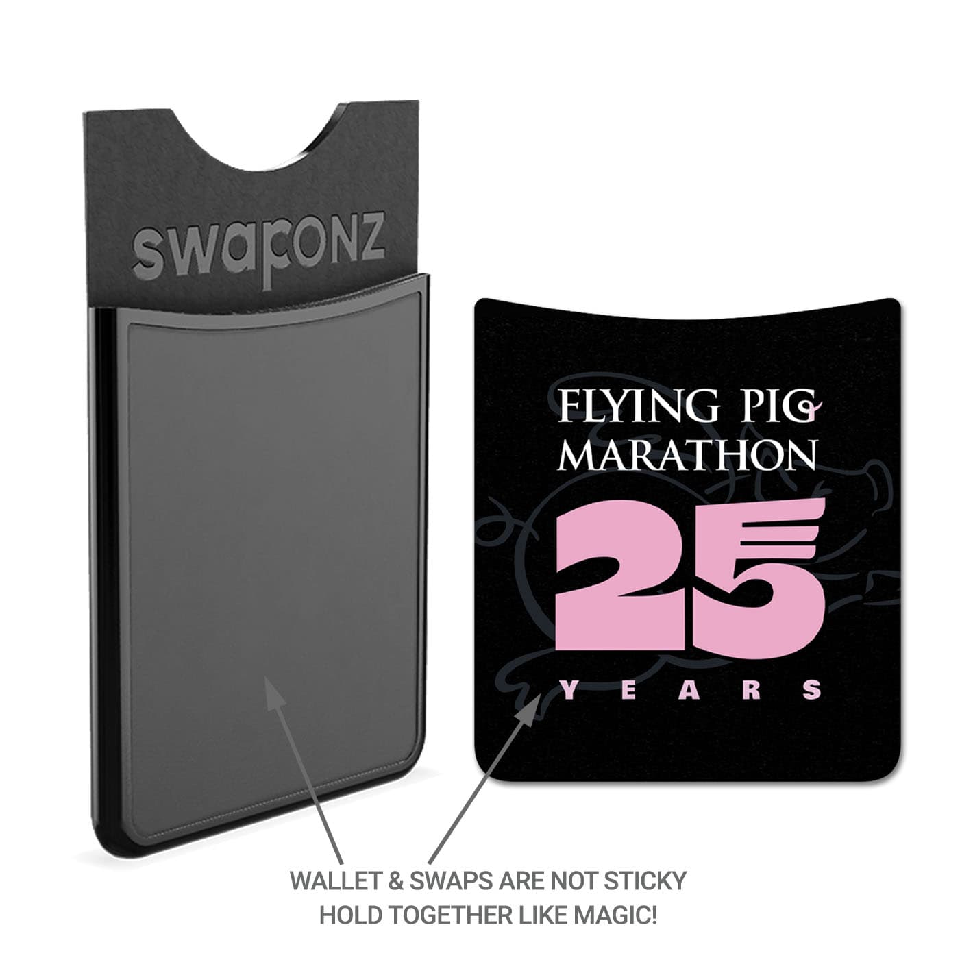 Phone Wallet Set - Flying Pig Marathon 25th 1